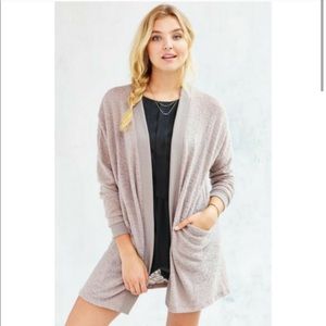 Urban outfitters taupe cardigan